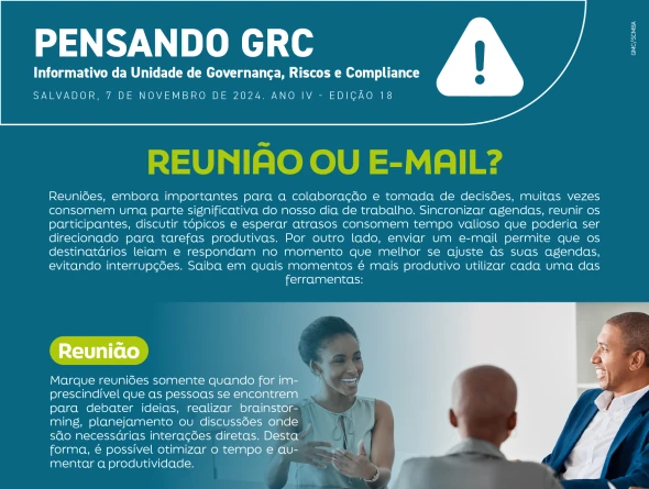 Reunião ou E-mail?