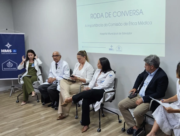 Roda de convera sobre Ética Médica reuniu no HMS representante do Cremeb e especialistas no tema