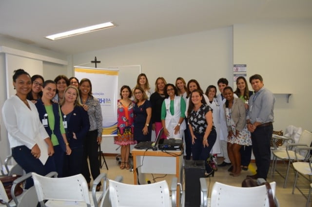 Profissionais de Recursos Humanos visitam a Santa Casa da Bahia