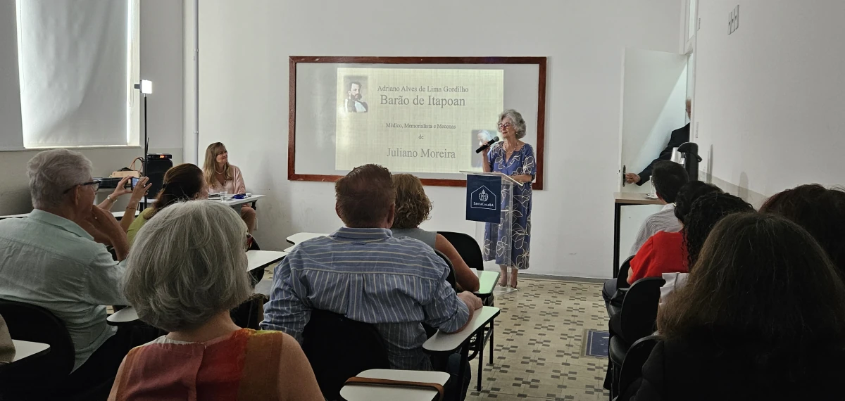 Faculdade Santa Casa recebe palestra sobre o médico Adriano de Lima Gordilho